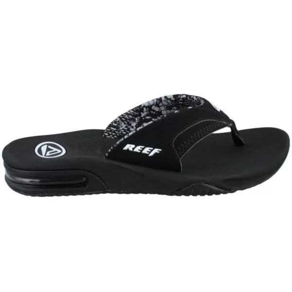 imageREEF Fanning Womens Bottle Opener Flip Flop Arch Support Durable Outsole Water FriendlyBlack