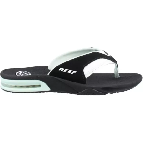 imageREEF Fanning Womens Bottle Opener Flip Flop Arch Support Durable Outsole Water FriendlyBlackMint