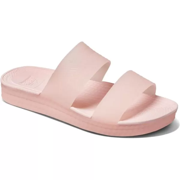 imageREEF Water Vista Slide Womens Platform Slide Water Friendly Arch SupportBlush