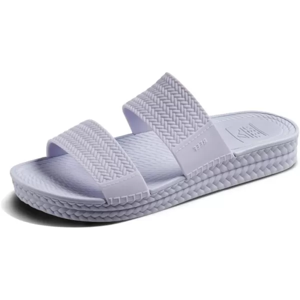 imageREEF Water Vista Slide Womens Platform Slide Water Friendly Arch SupportCrystal