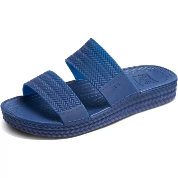 imageREEF Water Vista Slide Womens Platform Slide Water Friendly Arch SupportPeacoat