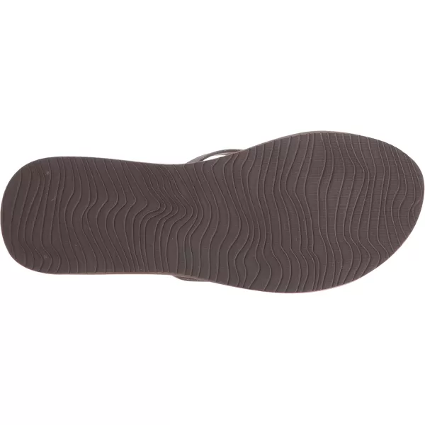 imageREEF Bliss Nights Womens Flip Flop Super Lightweight and Soft Footbed Thin Strap Beach SandalPewter