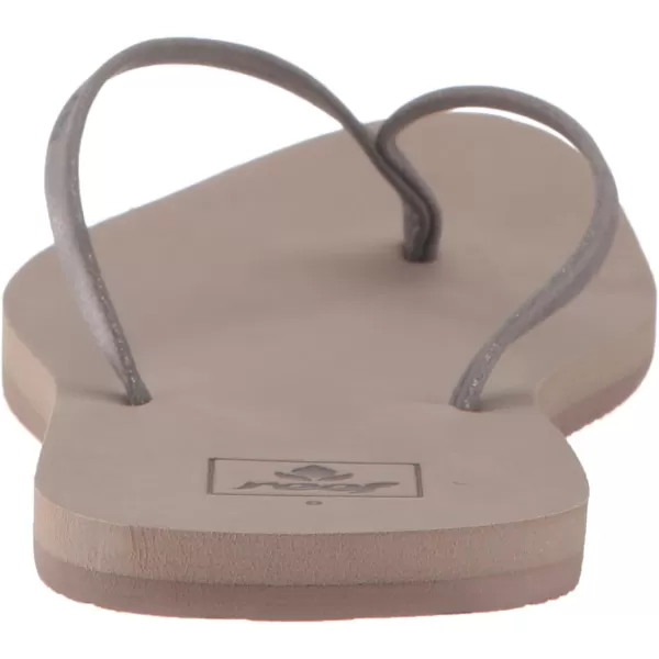 imageREEF Bliss Nights Womens Flip Flop Super Lightweight and Soft Footbed Thin Strap Beach SandalPewter