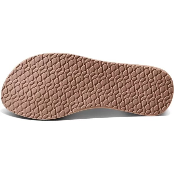 imageREEF Cushion Breeze Womens Flip Flop Ultra Soft Cushion Footbed Arch SupportGolden Hour
