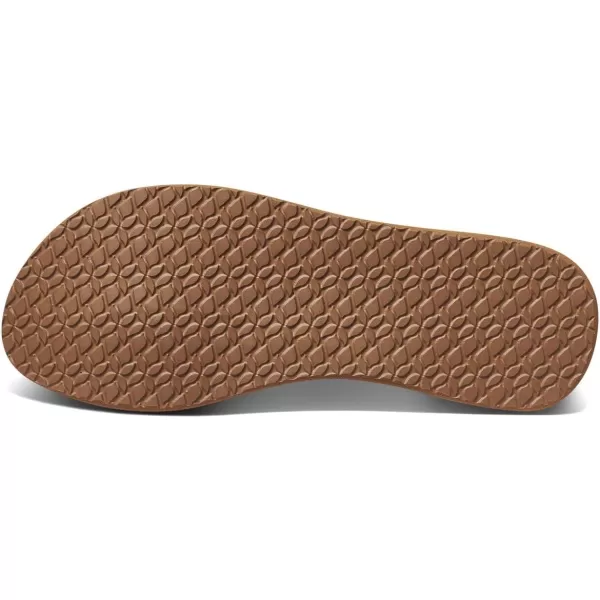 imageREEF Cushion Breeze Womens Flip Flop Ultra Soft Cushion Footbed Arch SupportTanSmoothie