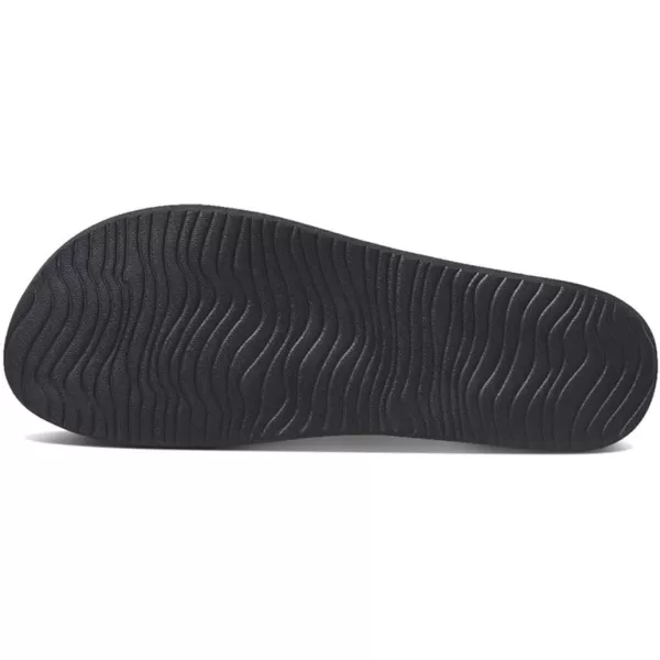 imageREEF Cushion Court Womens Flip Flop Molded Cushion Footbed Arch SupportBlack