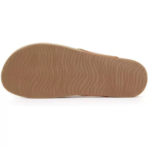 imageREEF Cushion Court Womens Flip Flop Molded Cushion Footbed Arch SupportBrownBrown Snake
