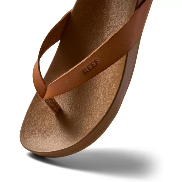 imageREEF Cushion Court Womens Flip Flop Molded Cushion Footbed Arch SupportNatural