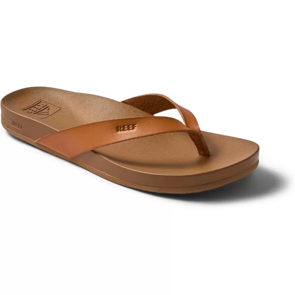 imageREEF Cushion Court Womens Flip Flop Molded Cushion Footbed Arch SupportNatural
