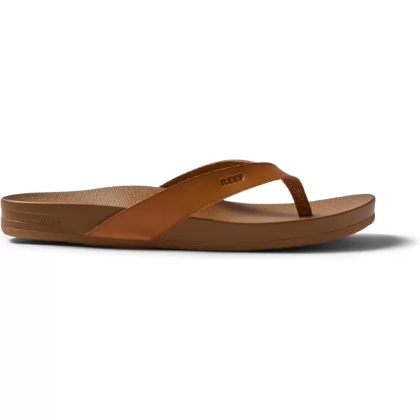imageREEF Cushion Court Womens Flip Flop Molded Cushion Footbed Arch SupportNatural