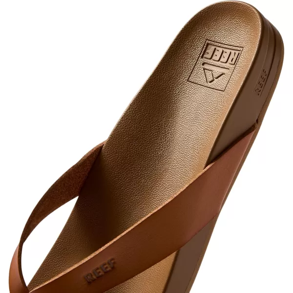 imageREEF Cushion Court Womens Flip Flop Molded Cushion Footbed Arch SupportNatural