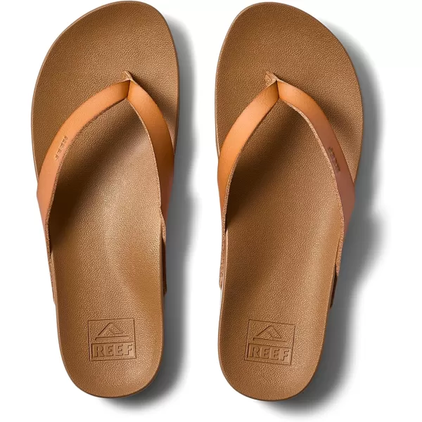 imageREEF Cushion Court Womens Flip Flop Molded Cushion Footbed Arch SupportNatural