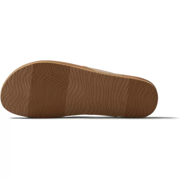 imageREEF Cushion Court Womens Flip Flop Molded Cushion Footbed Arch SupportTanChampagne