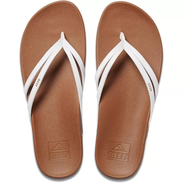 imageREEF Cushion Spring Joy Womens Flip Flop Molded Cushion Footbed Arch SupportCloud