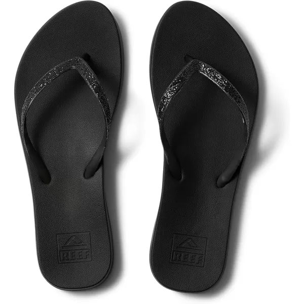 imageREEF Cushion Stargazer Womens Flip Flop Super Lightweight Ultra Soft Cushion FootbedBlack