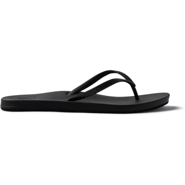 imageREEF Cushion Stargazer Womens Flip Flop Super Lightweight Ultra Soft Cushion FootbedBlack