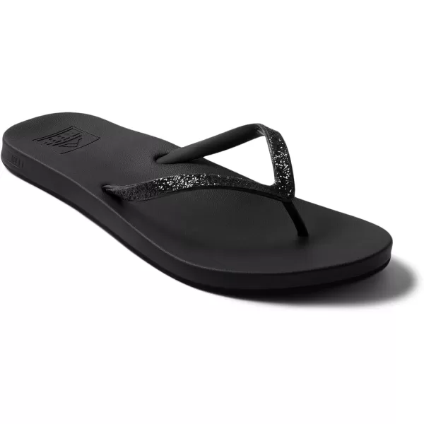 imageREEF Cushion Stargazer Womens Flip Flop Super Lightweight Ultra Soft Cushion FootbedBlack