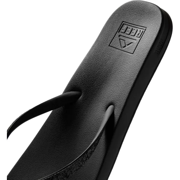 imageREEF Cushion Stargazer Womens Flip Flop Super Lightweight Ultra Soft Cushion FootbedBlack