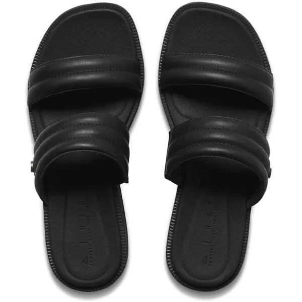 imageREEF Lofty Lux Hi Womens Fashion Platform Sandal Soft Molded FootbedBlack
