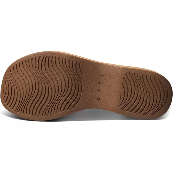imageREEF Lofty Lux Hi Womens Fashion Platform Sandal Soft Molded FootbedNatural