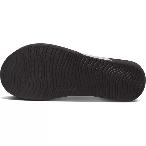 imageREEF OrthoSpring Womens Flip Flop Arch Support and Soft Cushion FootbedBrownWhite