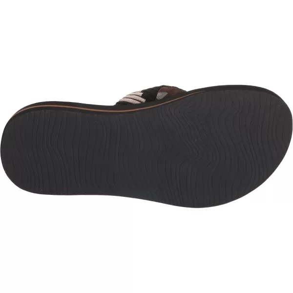 imageREEF Spring Woven Womens Beach Flip Flop Soft Woven Strap ampamp Cushion FootbedPebble