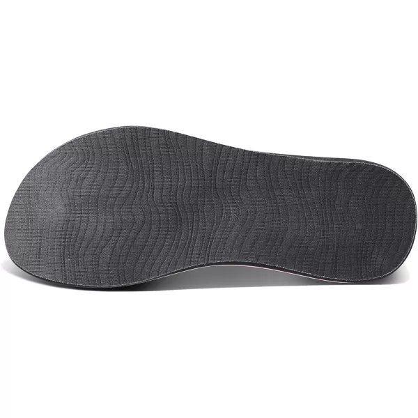 imageREEF Spring Woven Womens Beach Flip Flop Soft Woven Strap ampamp Cushion FootbedShadow