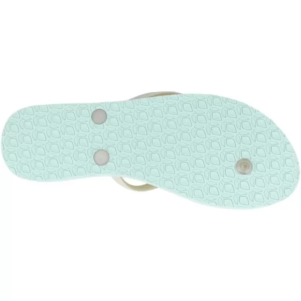 imageREEF Stargazer Womens Beach Flip Flop Super Lightweight and Soft Footbed Thin Glitter StrapBanana