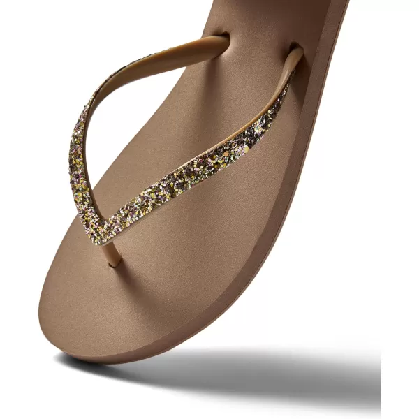 imageREEF Stargazer Womens Beach Flip Flop Super Lightweight and Soft Footbed Thin Glitter StrapGemstone