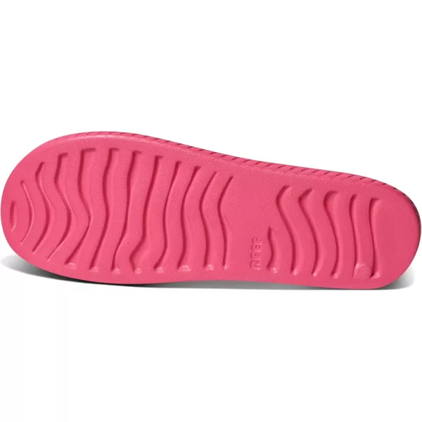 imageREEF Water Court Womens Beach Flip Flop Soft Cushion Footbed Water Friendly Arch SupportHot Pink