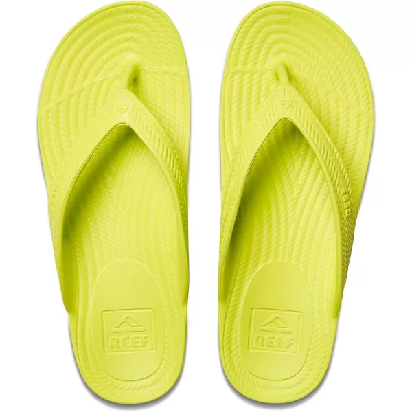imageREEF Water Court Womens Beach Flip Flop Soft Cushion Footbed Water Friendly Arch SupportLime