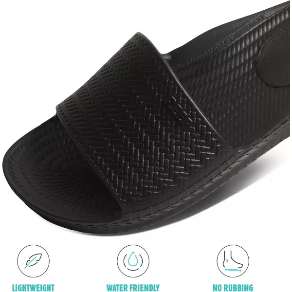 imageREEF Womens Water Scout Slide SandalBlack