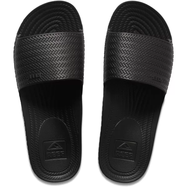imageREEF Womens Water Scout Slide SandalBlack