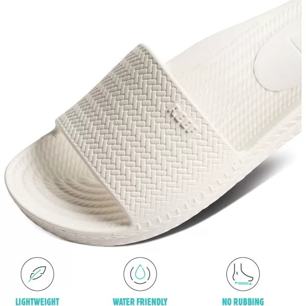 imageREEF Womens Water Scout Slide SandalWhite
