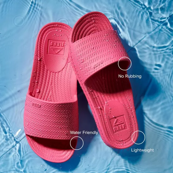imageREEF Womens Water Scout Slide SandalWhite