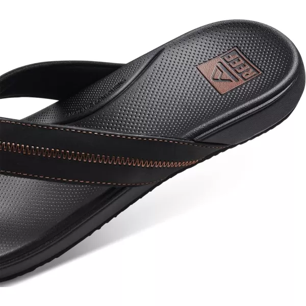 imageReef Mens Cushion Phantom V2 Le SandalBlackCoffee