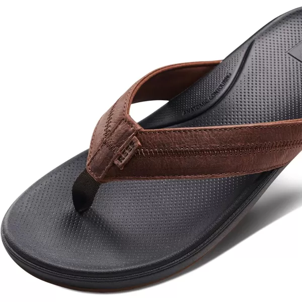 imageReef Mens Cushion Phantom V2 Le SandalBrownBlack