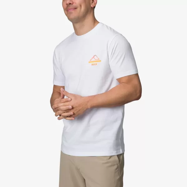 imageReef Mens Reef Logo Graphic Short Sleeve TeeBright White Hanford