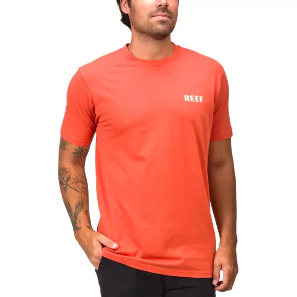 imageReef Mens Reef Logo Graphic Short Sleeve TeeChili Wellie Too