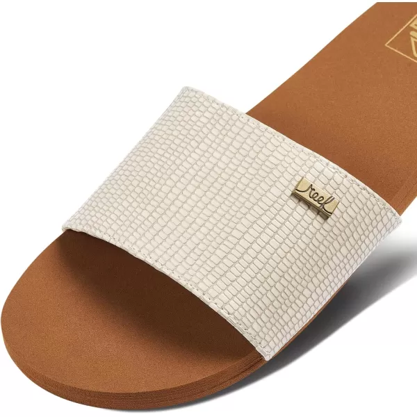 imageReef Womens Bliss Nights SlideWhiteTan