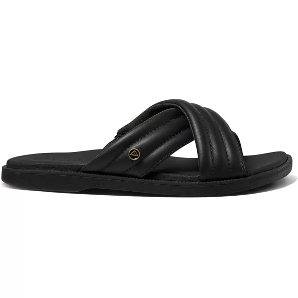 imageReef Womens Lofty Lux X Slide SandalBlack