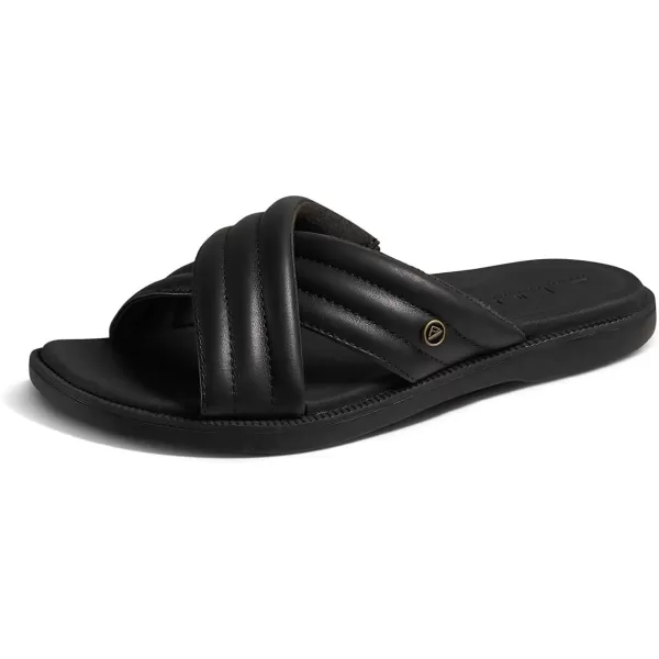 imageReef Womens Lofty Lux X Slide SandalBlack