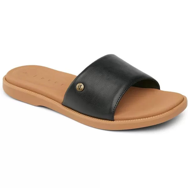 imageReef Womens Sunny Arrianah SlidesSandalsBlackTan