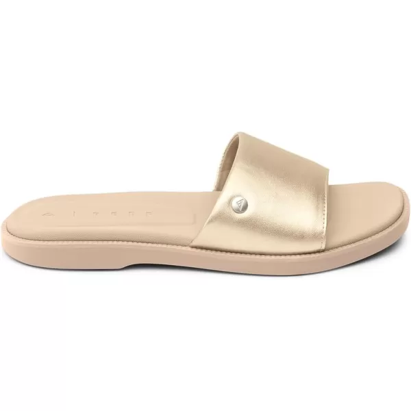 imageReef Womens Sunny Arrianah SlidesSandalsGolden Hour