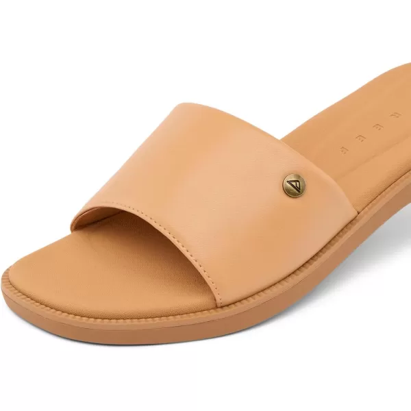 imageReef Womens Sunny Arrianah SlidesSandalsNatural