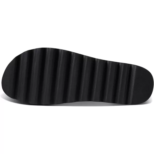 imageReef Womens Vista Hi Energy Slide SandalBlack Transparent