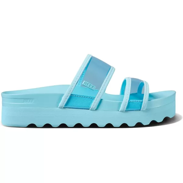 imageReef Womens Vista Hi Energy Slide SandalLight Blue