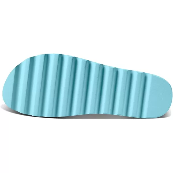 imageReef Womens Vista Hi Energy Slide SandalLight Blue