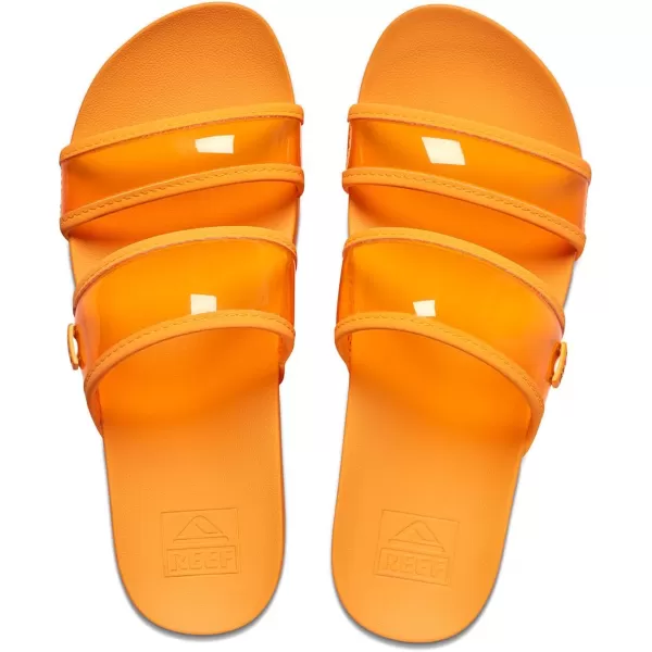 imageReef Womens Vista Hi Energy Slide SandalOrangeade