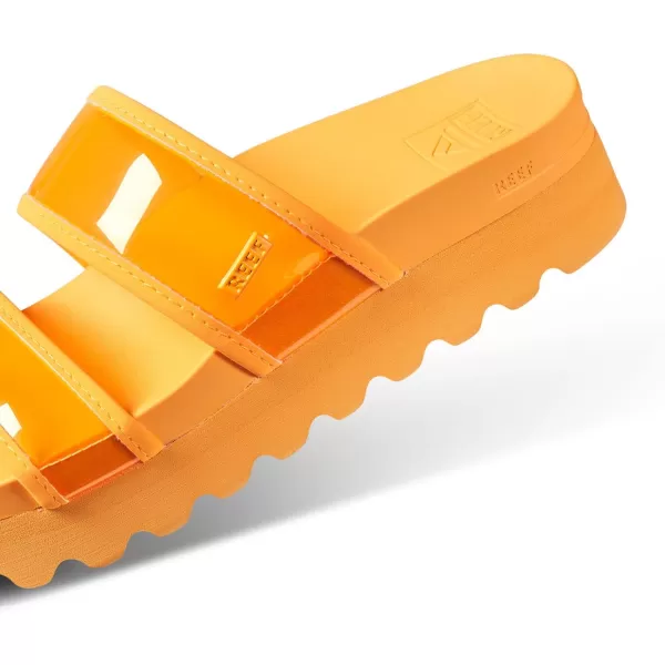 imageReef Womens Vista Hi Energy Slide SandalOrangeade